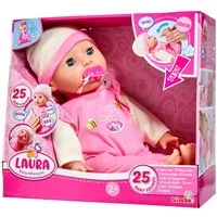 SIMBA Babypuppe Laura Baby Whoopee, mit Funktionen
