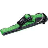 Nobby Hunde-Halsband Halsband Classic Preno neongrün/grau