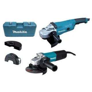 Makita Winkelschleifer-Set 230 mm, 2.200 W, 125 mm, 840 W - DK0054G