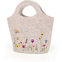 Logbuch-Verlag Geschenkbox Geschenktasche aus Filz 27 x 18,5 x 5 cm Geschenk Osternest zum