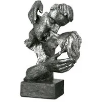 GILDE Dekofigur Skulptur Addiction, anthrazit (1 St), anthrazit, Polyresin