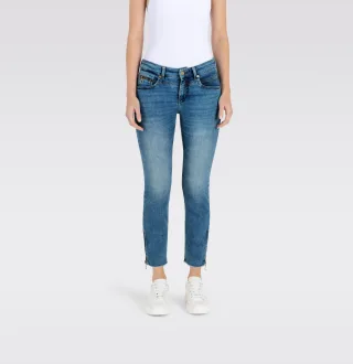 MAC - MAC JEANS - RICH SLIM, Light authentic denim blau - Gr. - 28