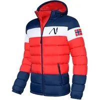 Nebulus Winterjacke MIXUP, P4830 - Herren, rot-blau, XXL