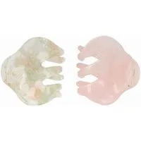 PARSA Beauty Haarklammer Lifestyle Pure Balance Haarklammern Marmor-Optik, 2er-Set