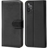 CoolGadget Handyhülle Wallet Klapp Tasche Book Case für Samsung Galaxy A32 5G 6,5 Zoll, Hülle Klapphülle Flip Cover Etui Schutzhülle