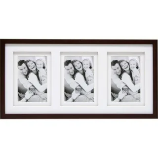 Deknudt S65KQ3 3x13x18 Holz Galerie braun Passepartout