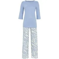 Ringella Pyjama - Schlafanzug, Oberteil mit 3/4 Arm und langer Marlene-Hose (2 tlg) 50% Baumwolle 50% Modal