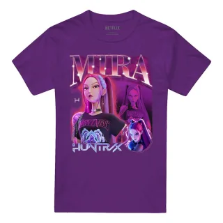 K-Pop Demon Hunters - "Mira" T-Shirt für Herren/Damen Unisex (Violett)