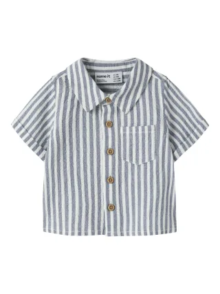 NAME IT - NBMFEDENIS SS SHIRT Vintage Indigo - Gr. - 56