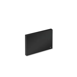 Hewi System 900 Abdeckung 900.51.00260CV Platte pulverbeschichtet weiß tiefmatt, Rahmen schwarz, für Montageplatte