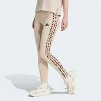adidas Sportswear Leggings W AOP 3S LEG für Erwachsene, mit sportlichem Stil, eng anliegende Passform