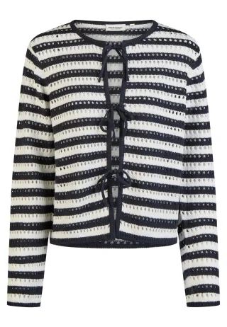 BROADWAY NYC FASHION - Sweater navy blue stripe - Gr. - 001