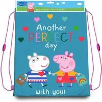 Peppa Pig Kinderrucksack Peppa Wutz Sporttasche Turnbeutel 40 cm (1-tlg)
