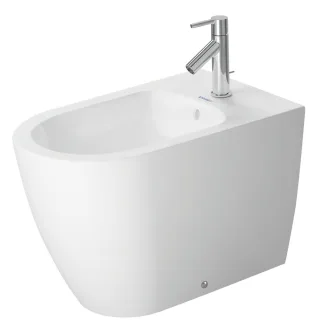 Duravit ME by Starck Stand Bidet Weiß Seidenmatt 600 mm - 2289103200 2289103200