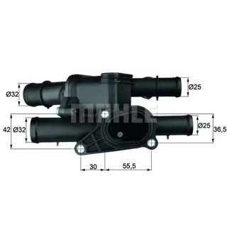 Behr Thermostat mit Dichtung Audi Skoda VW TM2105 1,6