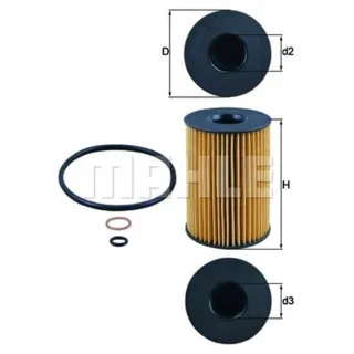Mahle ?lfilter BMW 5er 6er 7er 8er X5 X6 X7