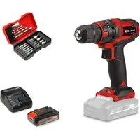 Einhell Akku-Bohrschrauber TC-CD 18/35 Li, max. 550 U/min, (Set), Power X-Change, Inkl. Akku und Zubehör