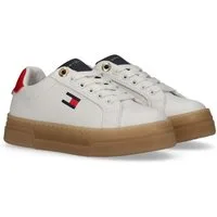 Tommy Hilfiger Sneaker Retro Sneaker, Schnürschuh, Halbschuh mit Plateausohle