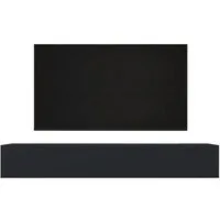 Mai & Mai Lowboard TV Schrank Fernsehschrank Hängend H:30cm Holz Sideboard, Verdeckter Griff mit Soft-Close Lowboard