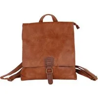 MIRROSI Tagesrucksack Damen auch als Crossbody Bag 2 in 1, zwei Größen (klein oder groß), aus hochwertigem Kunstleder, Rucksack, Daypack