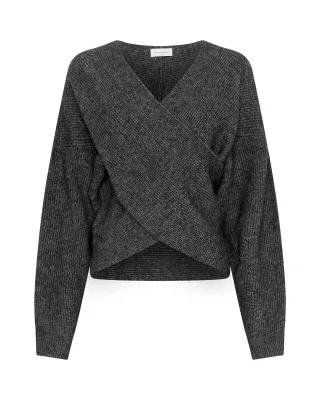 msch copenhagen - MSCHZinelle Hope Wrap Pullover - Gr. - XL