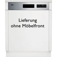BEKO teilintegrierbarer Geschirrspüler BDSN36451X, 9,5 l, 14 Maßgedecke, TrayWash – Intensivreinigung für 3 Backbleche in einem Durchgang