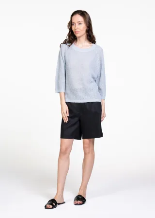 (THE MERCER) N.Y. - Pullover cielo blue - Gr. - 46