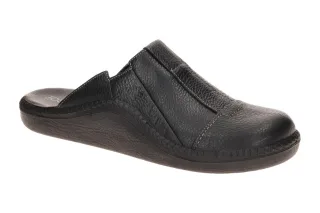 Josef Seibel Herren Pantolette 17988 039 100 Schwarz - bequeme Clogs mit extr...