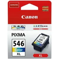 Canon PG-546XL Tintenpatrone (Original Druckerpatrone XL, 3-farbig cyan, magenta, gelb)