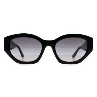 Guess GF6164 01B glÃ¤nzende schwarz-graue Sonnenbrille mit Farbverlauf