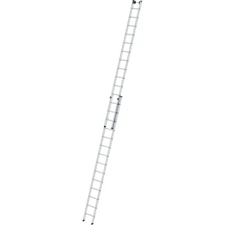 Munk Sprossen-Schiebeleiter 2-teilig ohne Traverse - 020214