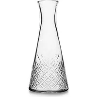 Pasabahce Karaffe Timeless, (1-tlg), mit Deckel aus hochwertigem Glas - 940 ml
