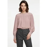 BOSS ORANGE Langarmbluse Bethena Premium Damenmode mit verdeckter Knopfleiste, Relaxed Fit