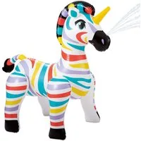 SUMMER WAVES Spiel-Wassersprenkler Wassersprinkler Zebra (1-tlg), Ab 3 Jahren, Spritzige Erfrischung, LxHxB 157x94x157cm