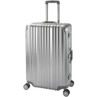 Travelhouse Hartschalen-Trolley London, 4 Rollen, TSA Zahlenschloss Aluminium-Rahmen Polycarbonat-Hartschale
