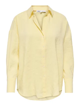 ONLY - ONLZAZIMA L/S LOOSE SHIRT WVN NOOS Double Cream - Gr. - M
