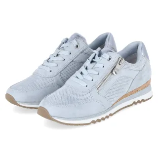Marco Tozzi Low Sneaker  Blau - Gr. 38 -  Textil und Synthetik
