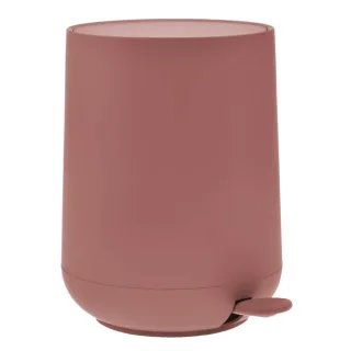 Bad-Pedaleimer Nova 5l 23x29cm | Zone Denmark Matt Soft-Touch peach red Kosmetikeimer Treteimer mit Soft-Motion Deckel für Badezimmer und WC.