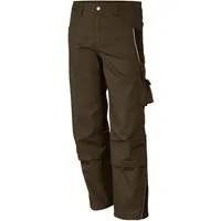 Qualitex Workwear Arbeitsbundhose strapazierfähige PROfessionals Arbeitshose aus faserverstätktem Gewebe (1-tlg) MG 245 g Schutzhose - 11 Taschen - pflegeleichte Bundhose - Waschbar