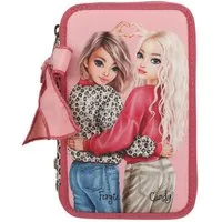 Depesche Federtasche Depesche 3-Fach Federtasche LEOHEART Rosa