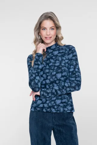 Geisha Fashion Women - 62585-14 dark blue/silver - Gr. - 38