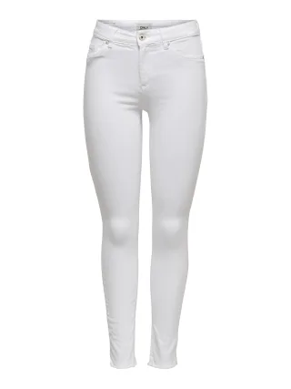 ONLY - ONLBLUSH MID SK RW ANK DNM REA0730 NOOS White - Gr. - 34