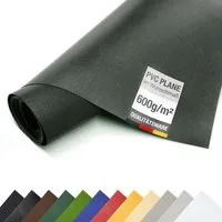 ANKO Planen Schutzplane LKW PVC Plane 600 g/m² Meterware Industrie Abdeckplane, Plane mit Gewebe Schutzplane hochwertig matt