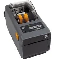ZD411, Bondrucker dunkelgrau, 203 dpi, Thermodirektdruck, Bluetooth (BLE), RTC, LAN