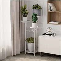 GarveeMore Blumenständer 80/100/120 Pflanze Stand MultiLayer Pflanzenständer Mit AntiRutschFüße, Eck-Pflanzenständer Gestufte Pflanzenständer Regal für Home Office