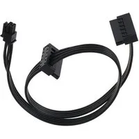 Bolwins Q59 45cm Kabel mini 4pin auf 2x SATA SSD Strom f Lenovo m410 510s m610 Computer-Kabel, Mini 4Pin Stecker, 2x SATA Buchse (45 cm), Mini 4Pin auf 2x SATA, 45cm, für Lenovo B250 Mainboard