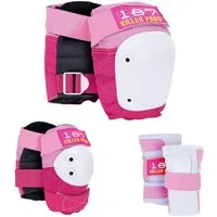 187 KillerPads Protektoren-Set Adult Six Pack (mit Knieschonern, mit Ellenbogenschonern, mit Handgelenkschonern), für Erwachsene
