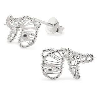 Fisch Ohrringe aus 925 Silber