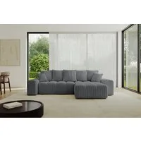 ALTDECOR Ecksofa ENIL-L, Couch mit Schlaffunktion, Wohnzimmer - Wohnlandschaft, Corner Sofa Bett Eckcouch Couch L-Form Schlafcouch Ausziehbar