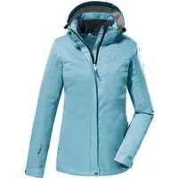 Killtec Funktionsjacke KOS 133 WMN JCKT Wasser- und winddichte Damenjacke mit abnehmbarer Kapuze